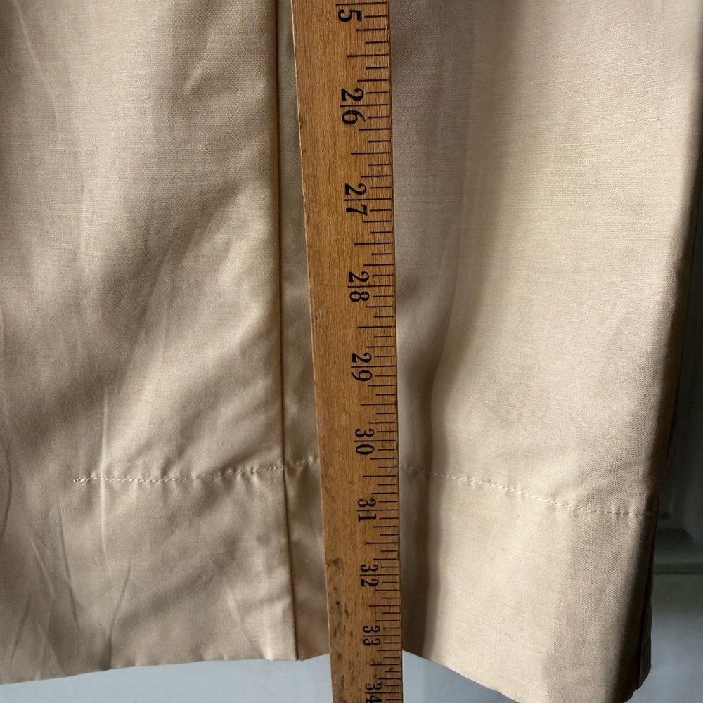 Rails Cyrus Classic Khaki Linen Blend Midi Women's Skirt - Picture 6 of 11